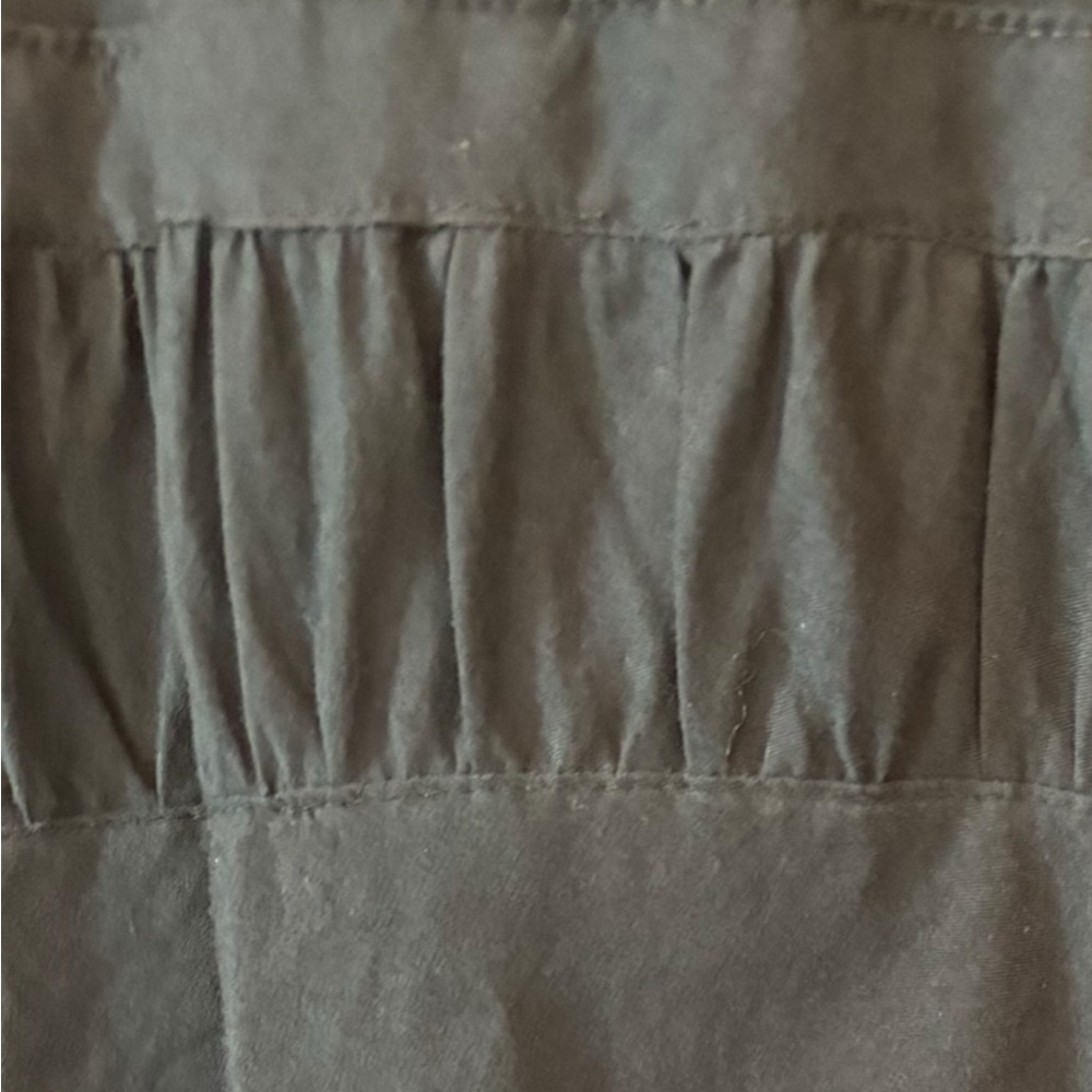 Bleu Bayou Black Boho Maxi Skirt Size Small - Picture 9 of 10